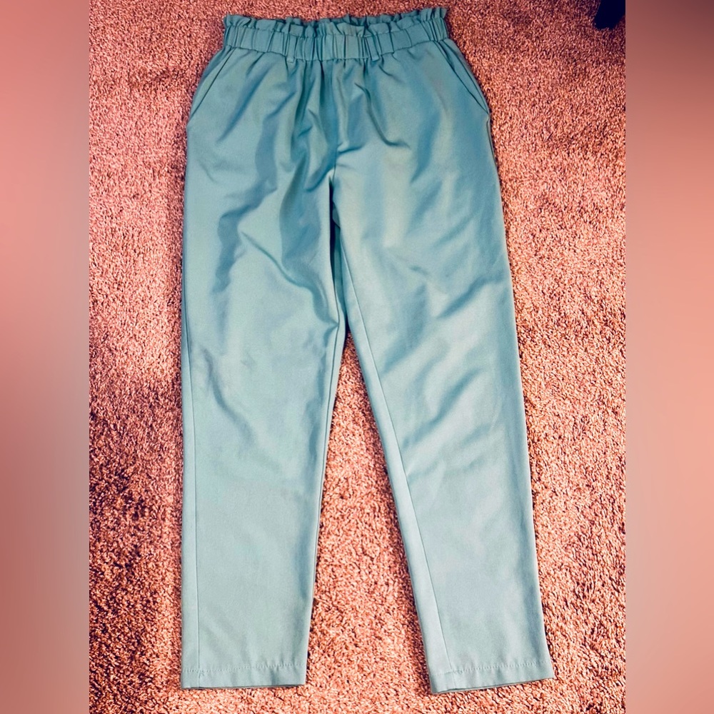 Revamped size Small cyan slacks